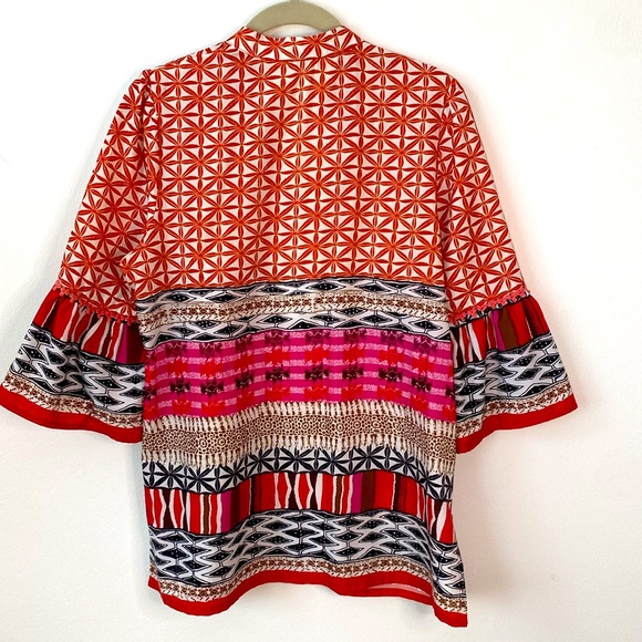 Jade Melody Tam Tunic Top Size Medium - Picture 4 of 7